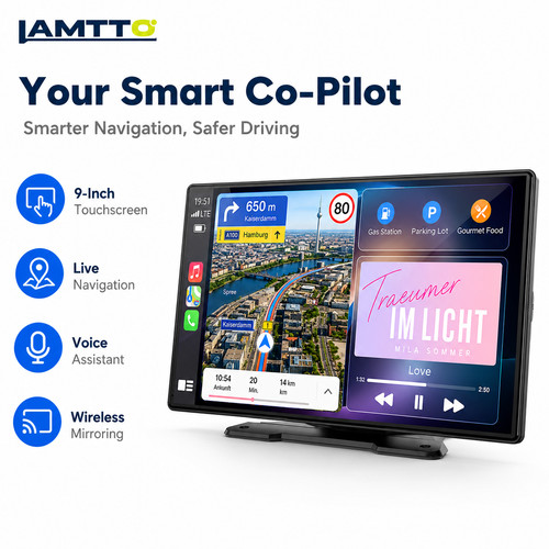 Lamtto zoll wireless - 9, carplay