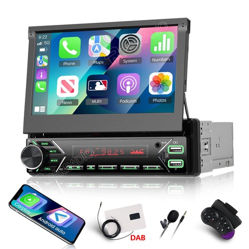 Dab autoradio din 7 - din, 7"