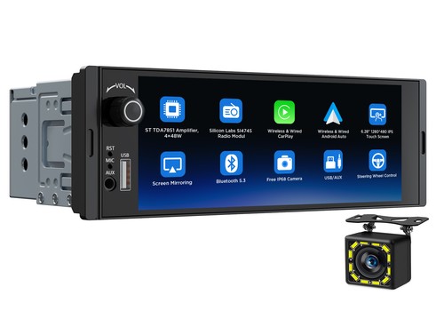 Ips 1din autoradio apple - ips,