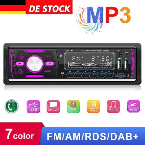 1din dab autoradio - dab+,