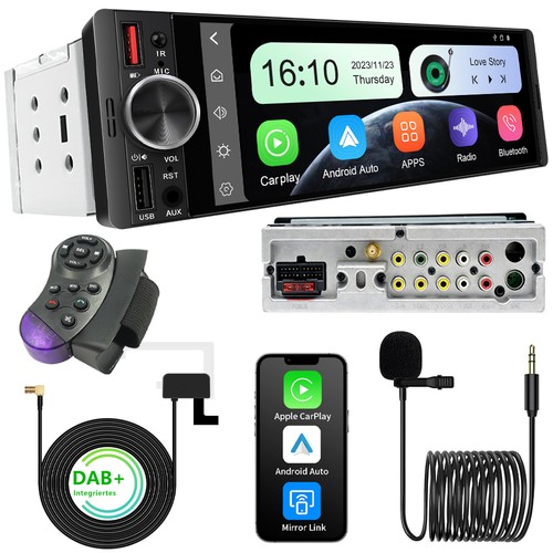 Touchscreen 1din - 6,5",