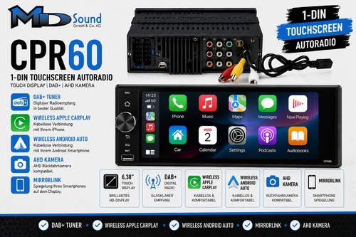Ampire cpr60 smartphone 1din - smartphone,