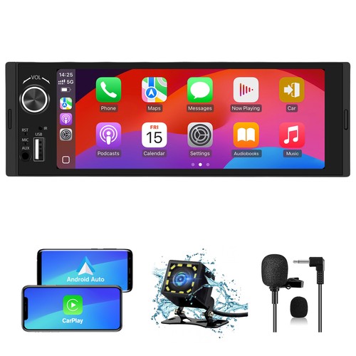 1din autoradio wireless - 6.36",